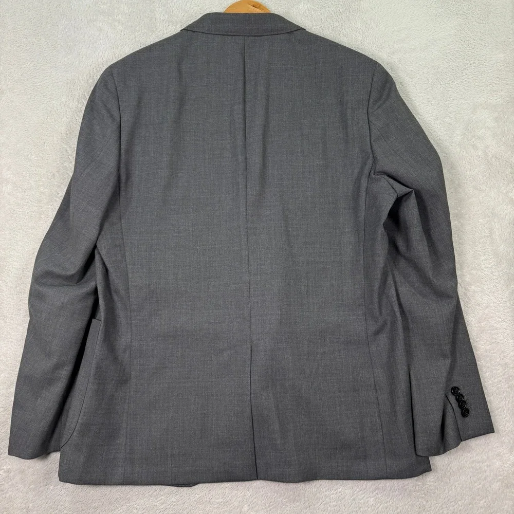 NEW Banana Republic Mens 44R Performance Smart-Weight Slim Fit Blazer Wool Blend
